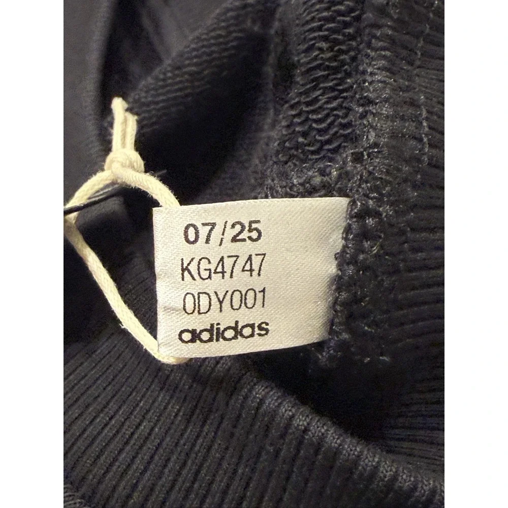adidas Mercedes F1 Team Black Teal Fleece Sweatshirt Mens XL KG4747 NWT